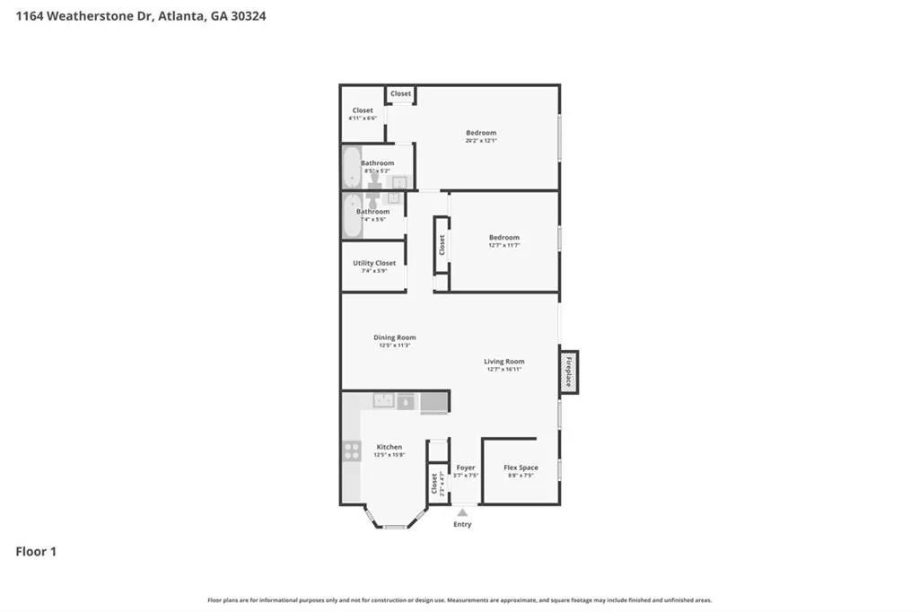 1164 Weatherstone Drive Ne, Atlanta, Georgia 30324, 2 Bedrooms Bedrooms, 0 ,2 BathroomsBathrooms,Residential,For Sale,1164 Weatherstone Drive Ne,7751230