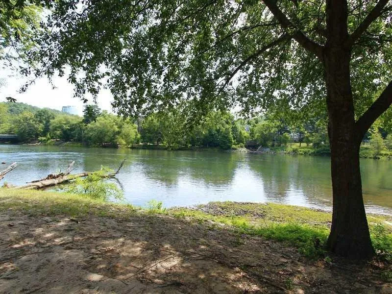 River Park view along the Chattahoochee