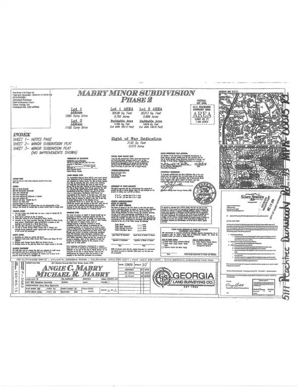 1105 Curry Drive, Sandy Springs, Georgia 30319, ,Land,Sold,1105 Curry Drive,6972056