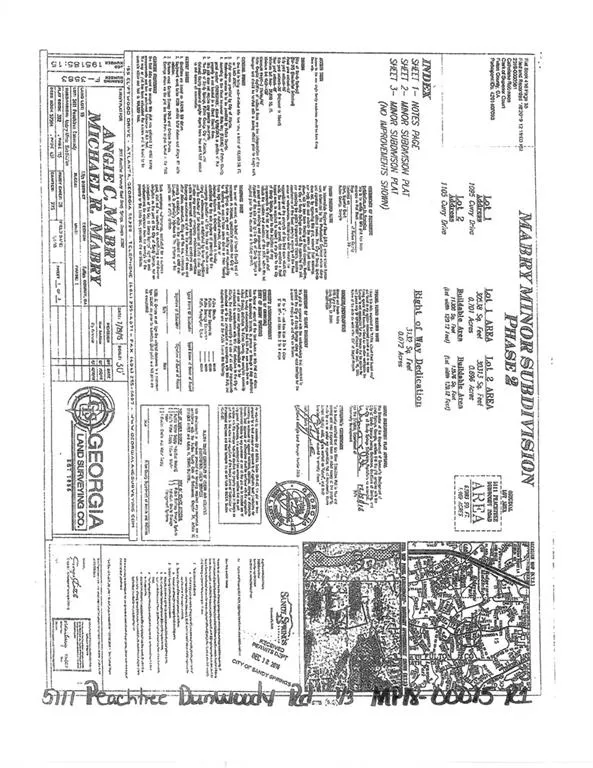 1105 Curry Drive, Sandy Springs, Georgia 30319, ,Land,Sold,1105 Curry Drive,6972056