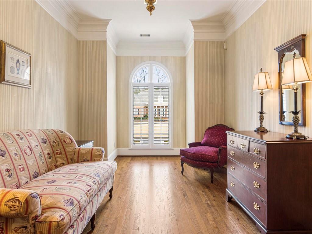 Cozy reading room or option for a nursery