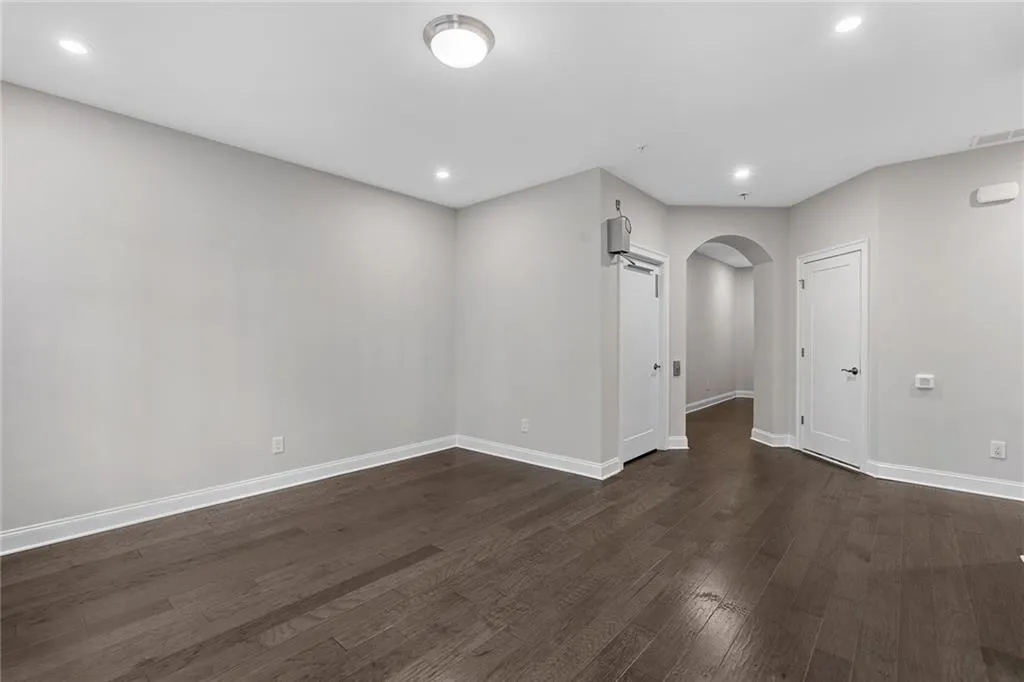 The elevator lets you out right in the terrace level living room