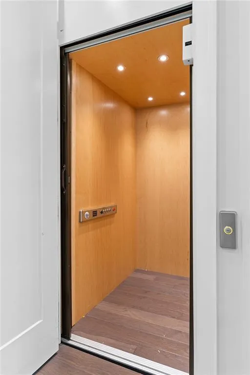 The Elevator to all 3 levels