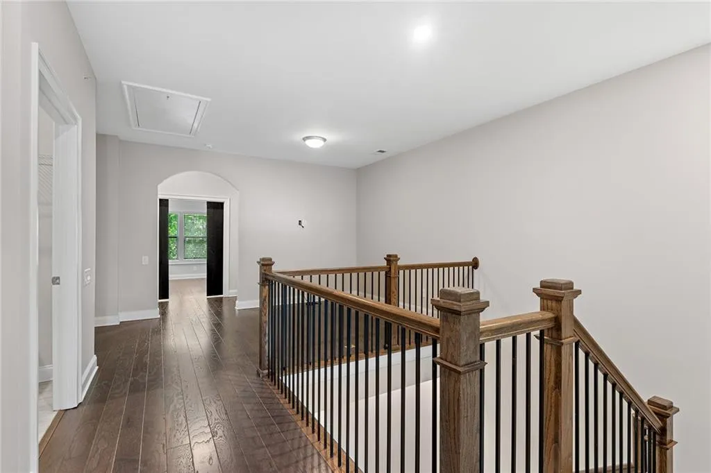 Upstairs landing looking towards the Primary Suite and the loft area