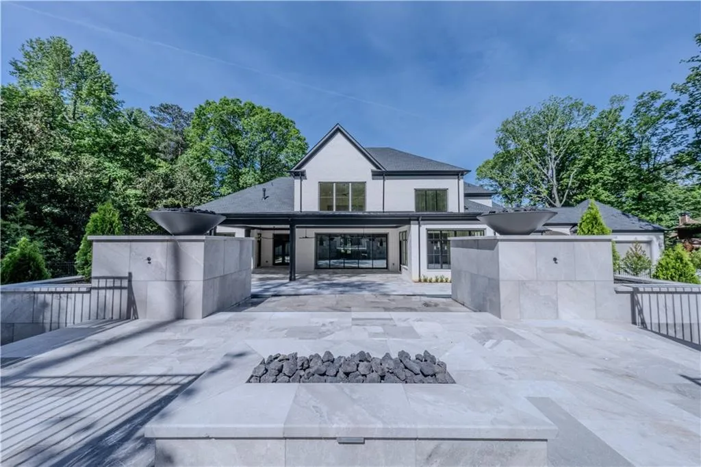 Back of property with a patio area