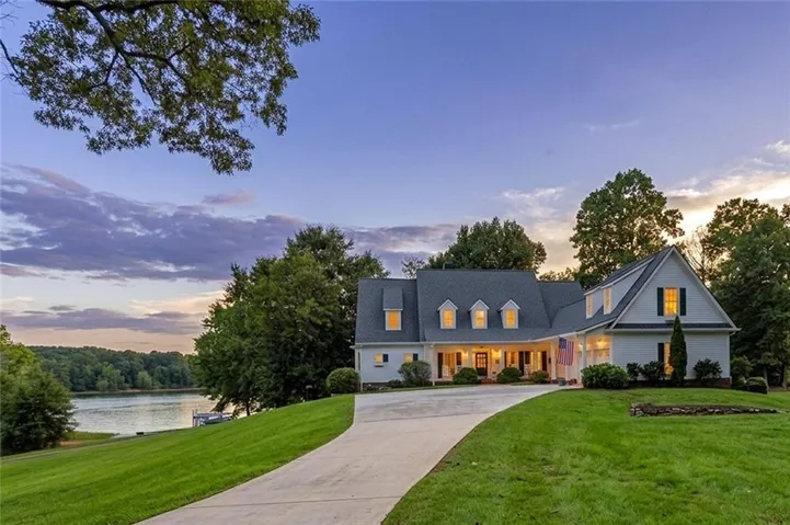 Timeless Southern Traditional Estate with Breathtaking Views of Lake Lanier