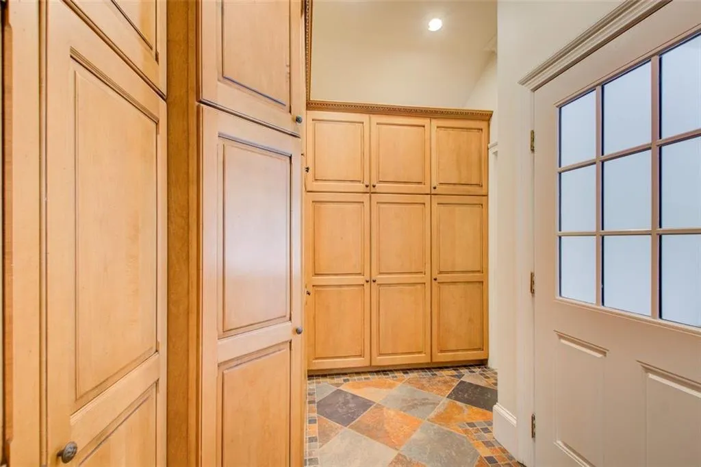 The best mud room and pantry  ever right off the walk in  garage