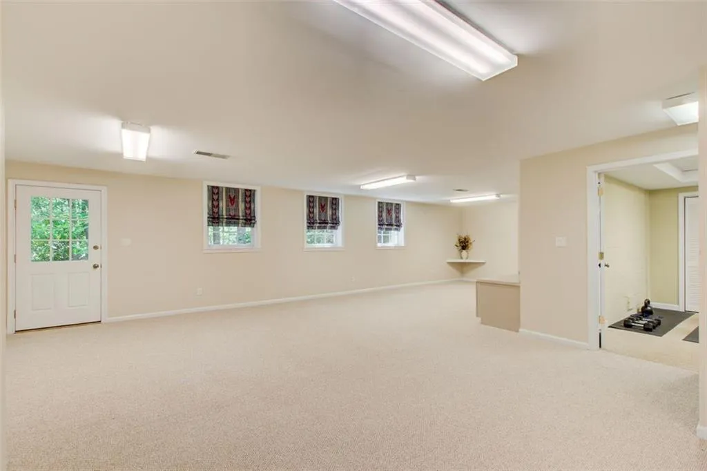 New carpet in terrace level