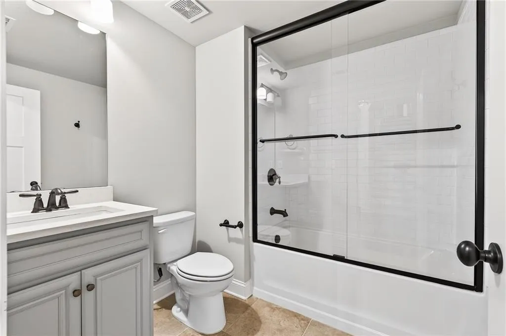 Lower level bathroom