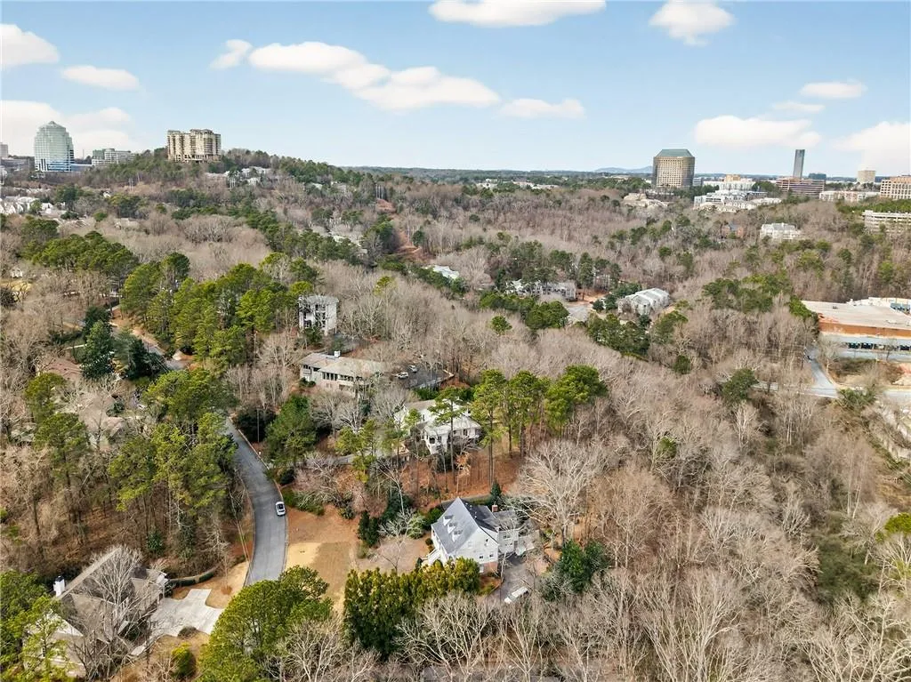 View of property location featuring nearby urban area