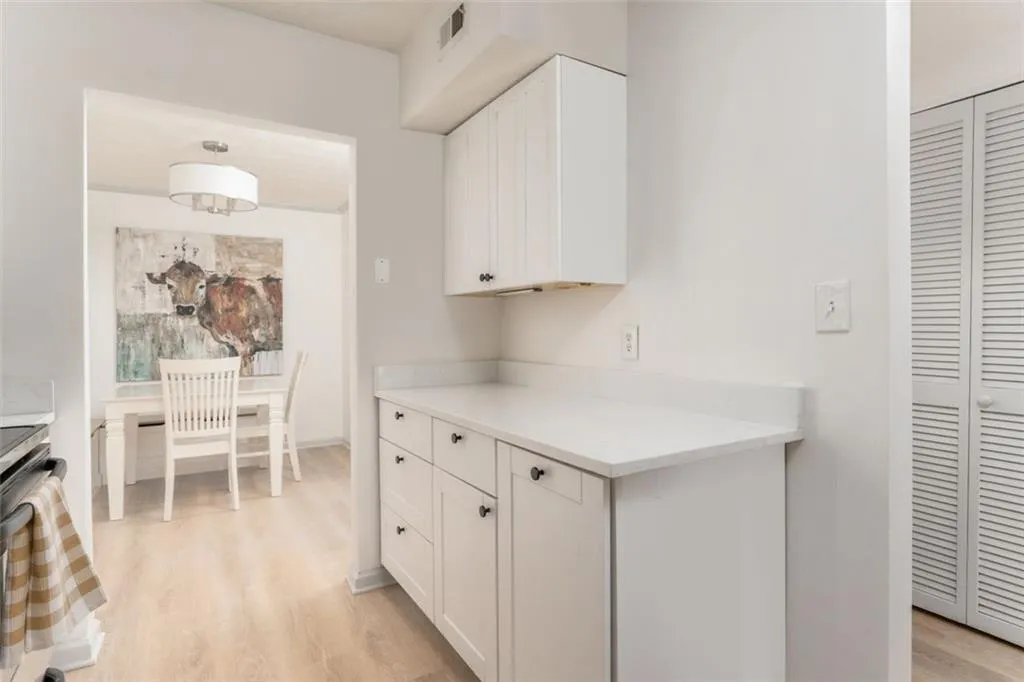 Additional kitchen cabinetry