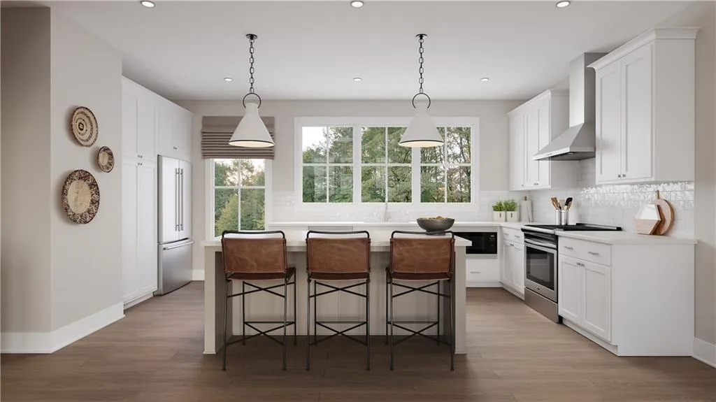 Photos of model home