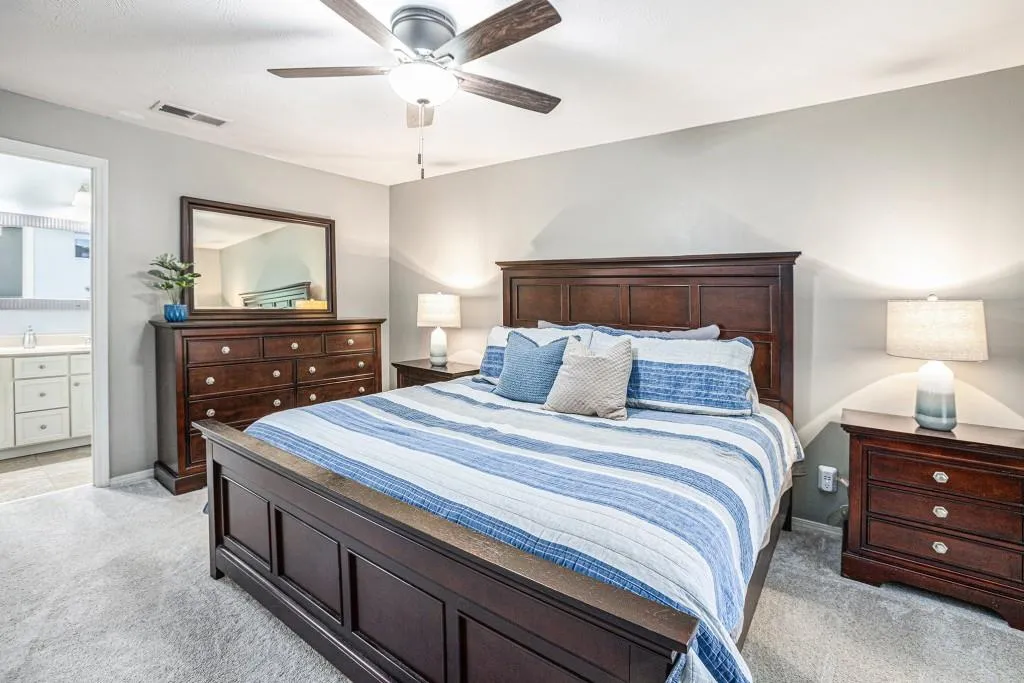 Owner's Bedroom With A Walk-In Closet & Private Ensuite Bathroom