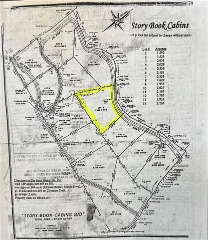 Story Book Cablins 14 Lot developed HOA community