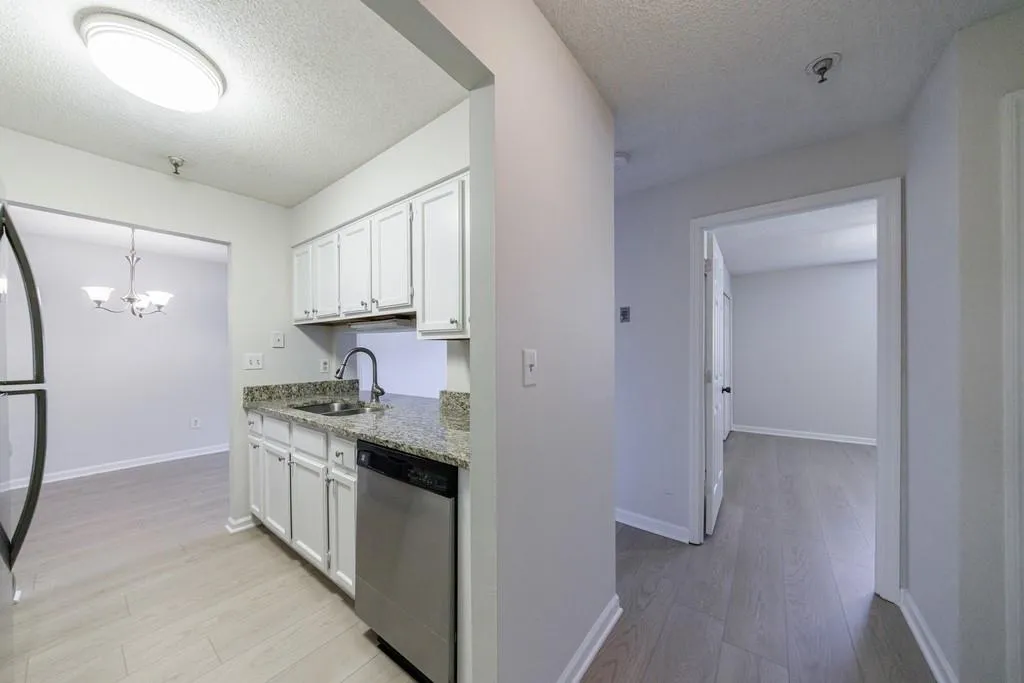 Entry Hall to Kitchen