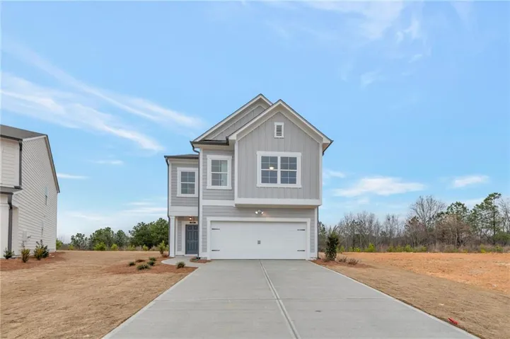 This beautiful two-story home is currently under construction.