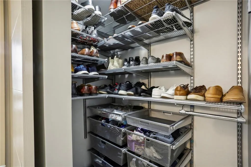 Closet in Primary Bathroom