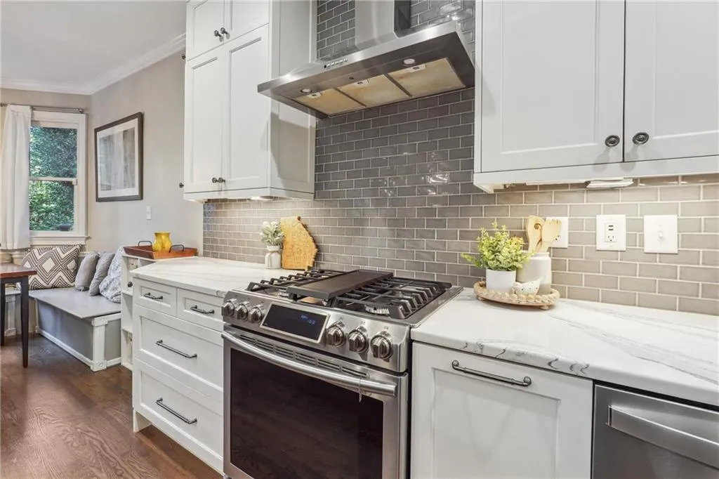 No expense was spared with this kitchen renovation a few years ago!