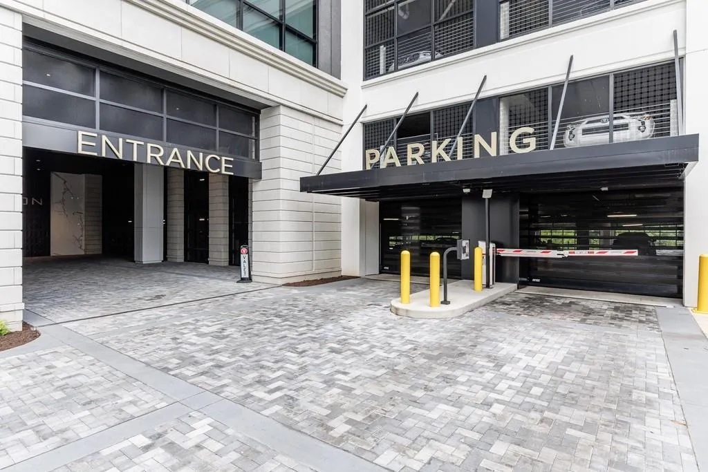 valet and parking entrance