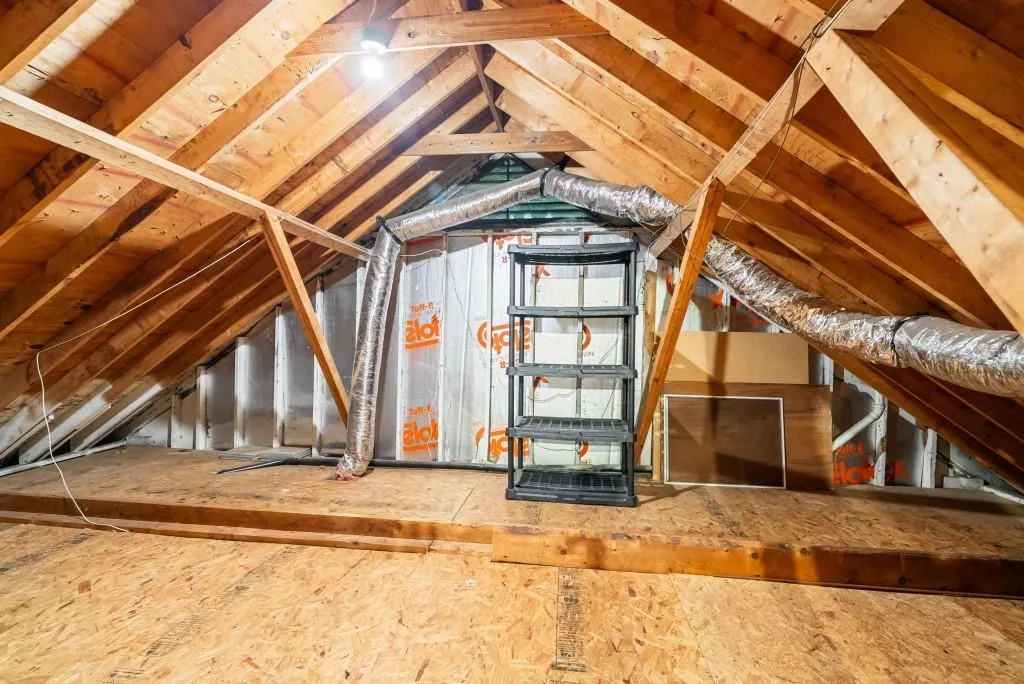 This Homes Storage Has Storage....Enjoy This UNBELIEVABLE Walk-In Attic!