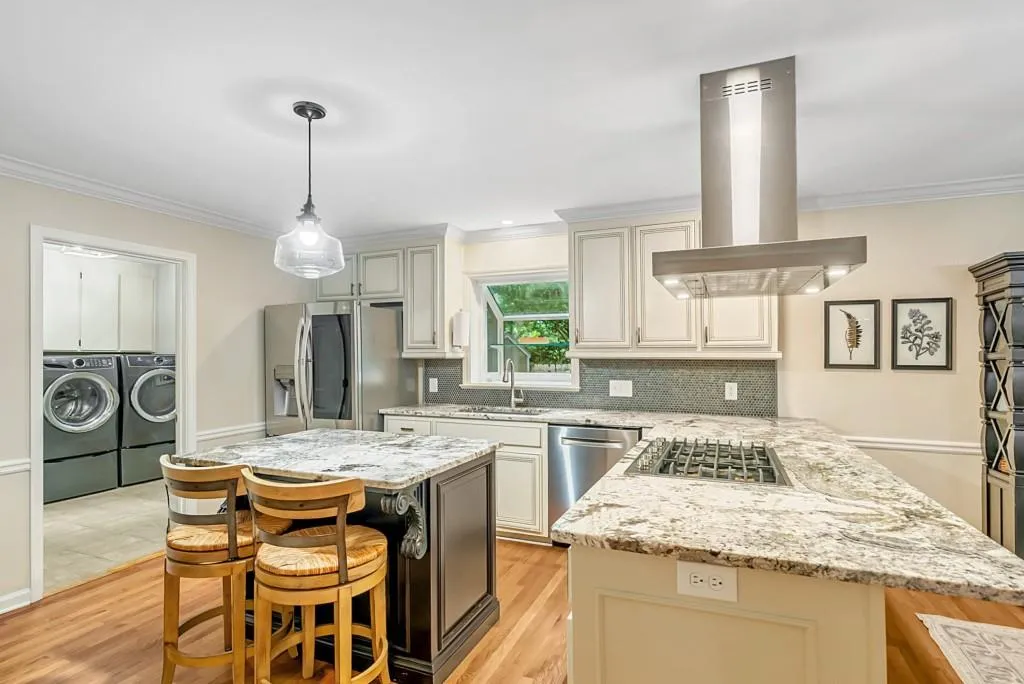 Opens To Oversized Washer & Dryer Room & MASSIVE Storage Closet!