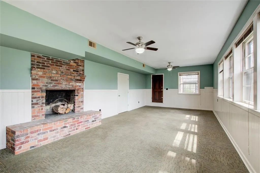 Great spaces everywhere in this house