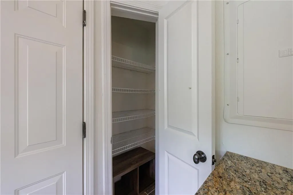 Spacious kitchen pantry