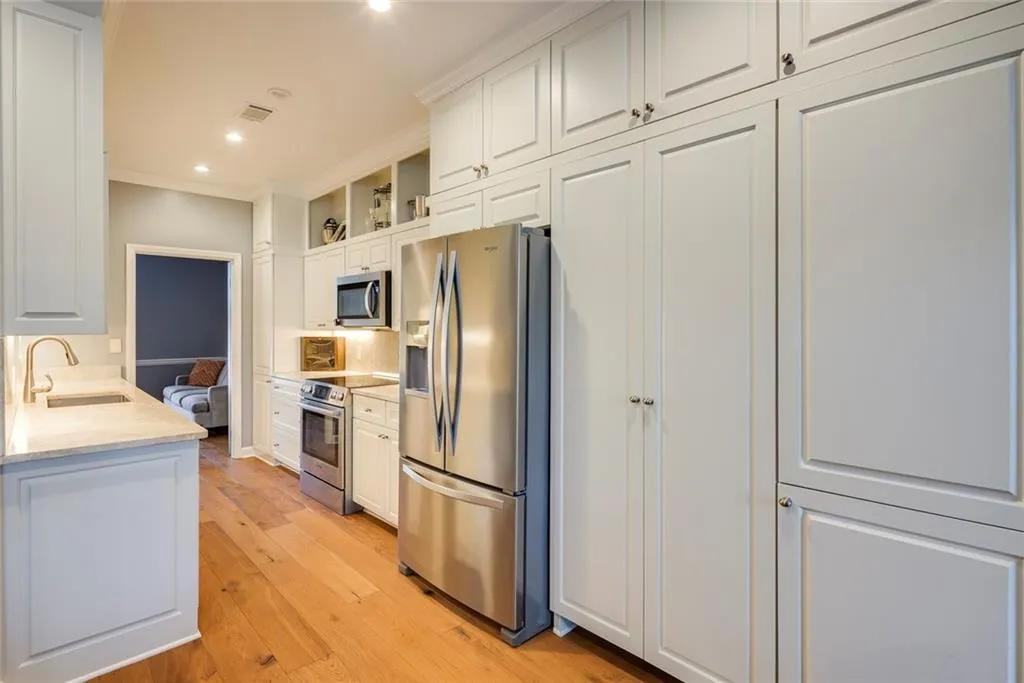 Built-in pantry and loads of storage