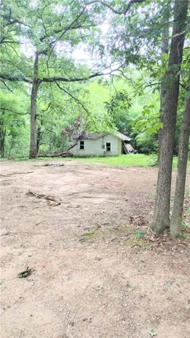 View of yard Davis