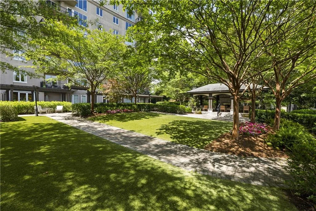 Incredible outdoor space is just a few steps down the hallway from this unit. So convenient!