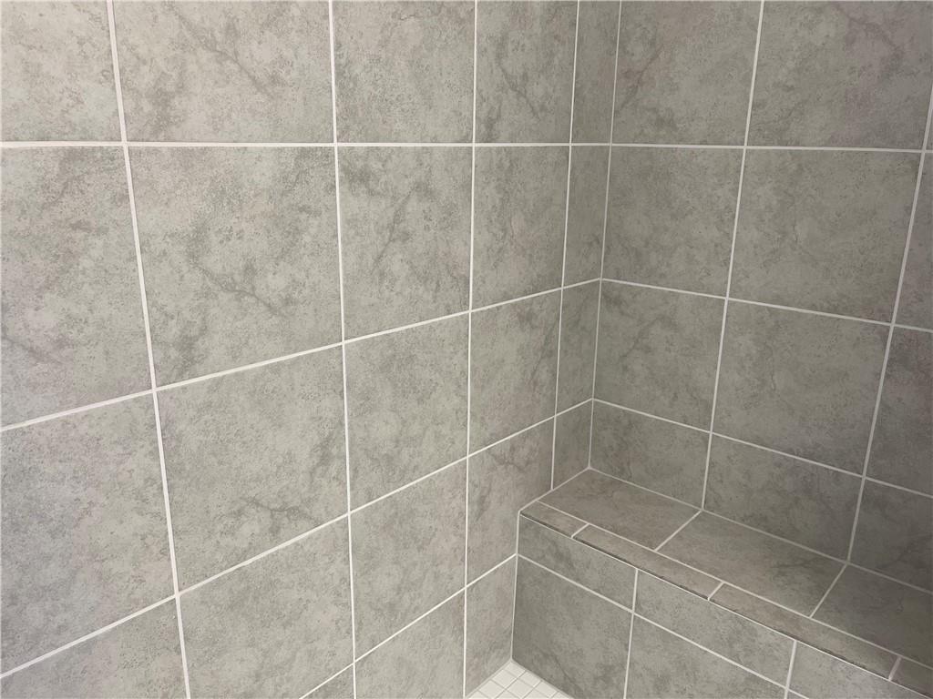 Enjoy the oversized tile shower in the Primary Bath!
