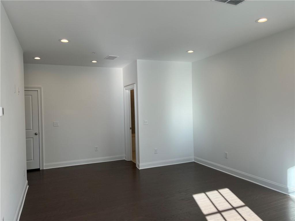 The finished basement in Lot 161 offers hardwood flooring, can lighting and a full bath!