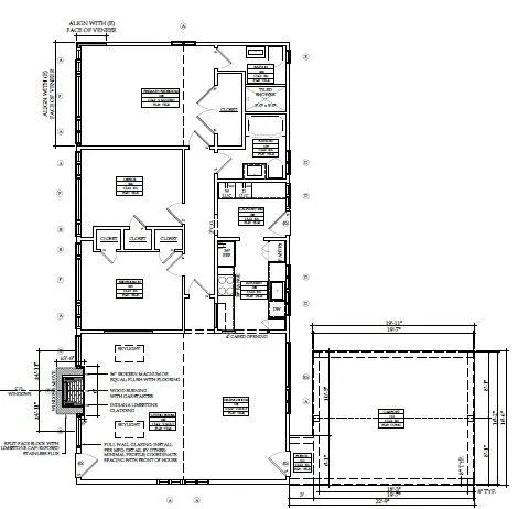 Restoration floor plan