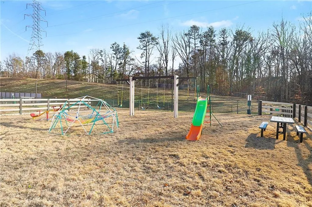 View of community play area