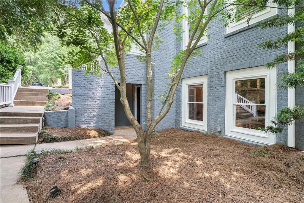 Storage under front Porch