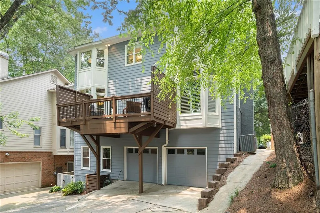 Rear entry Garage
