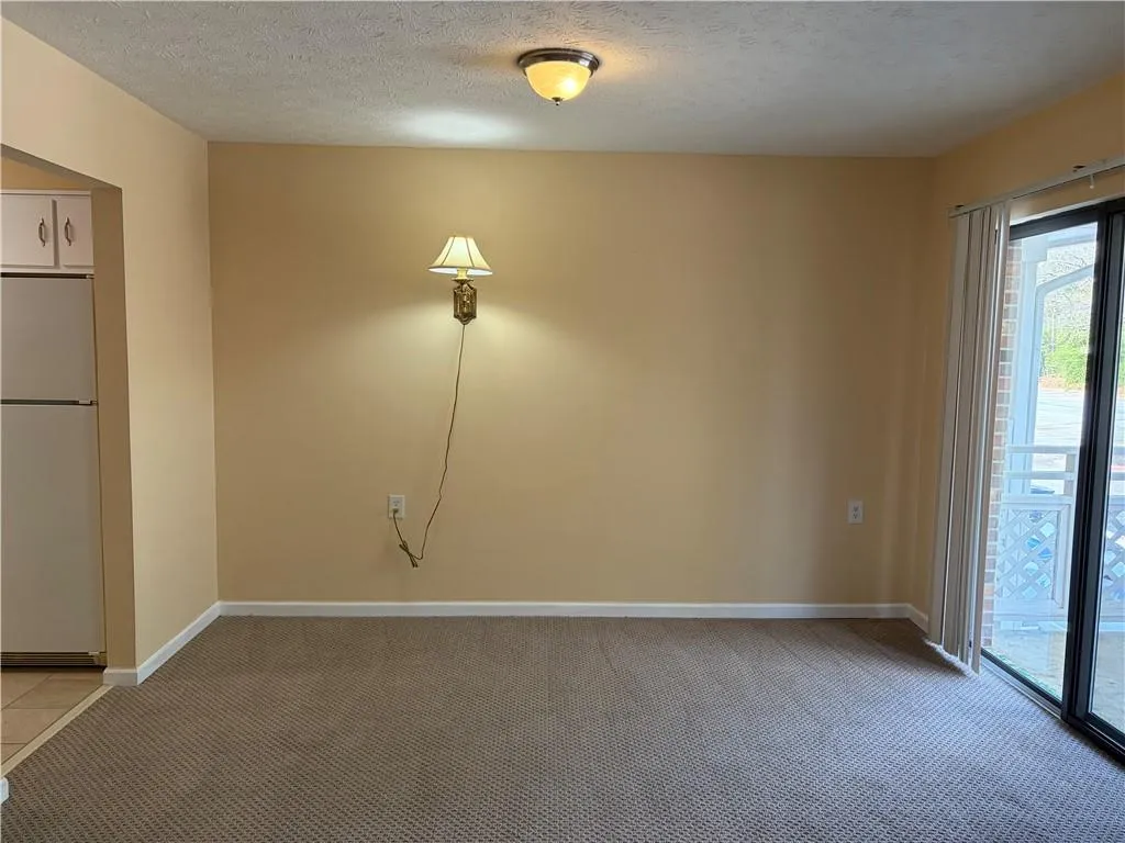 Open concept sitting area