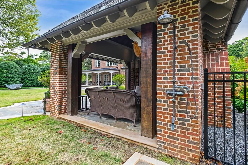 Outdoor Shower & covered pavilion