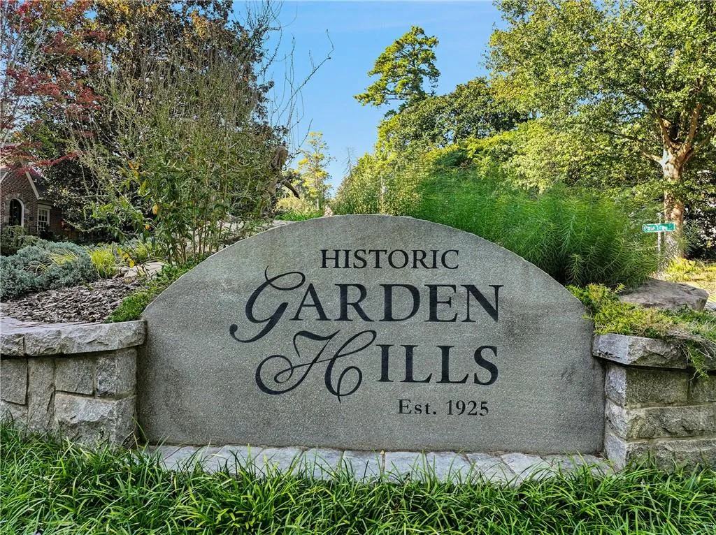 Located in Historic Garden Hills, Buckhead