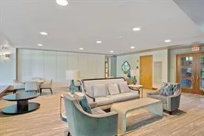 club house entertainment area