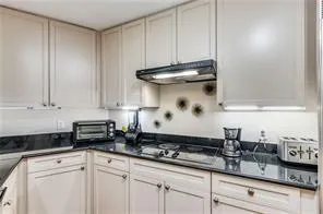 plenty of counter and cabinet space
