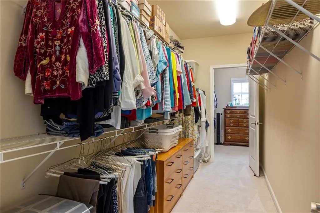 Walk-In Closet in Primary Bedroom