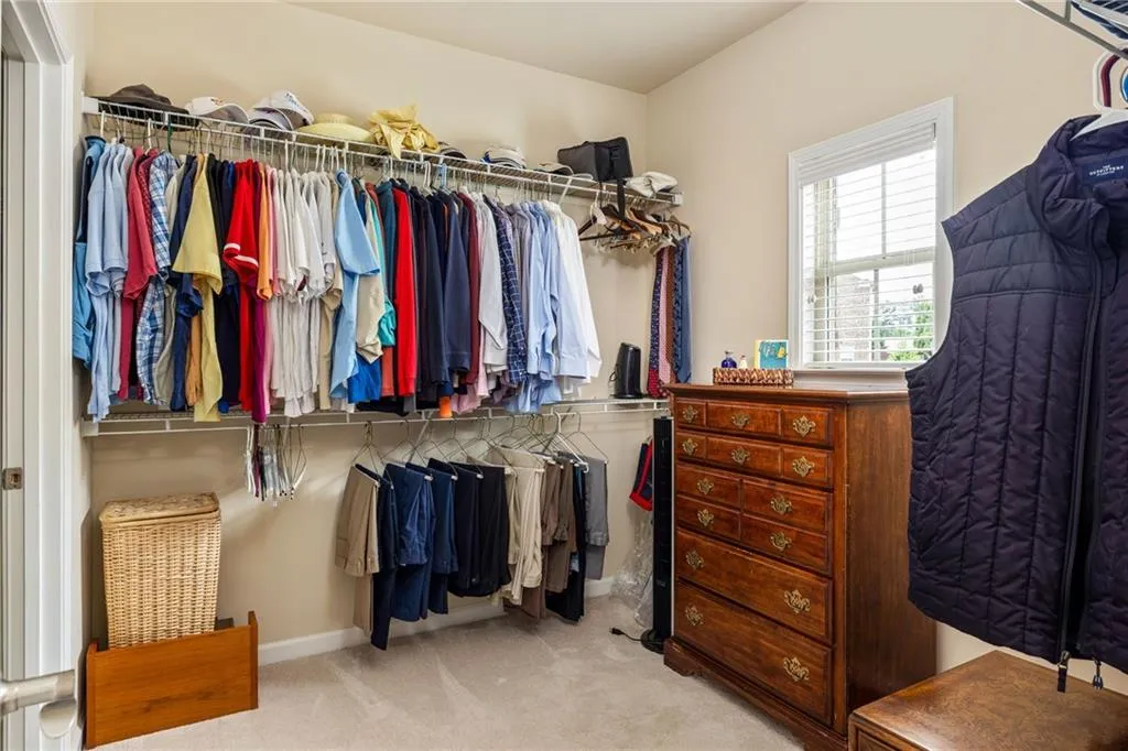 Walk-In Closet in Second Upstairs Suite