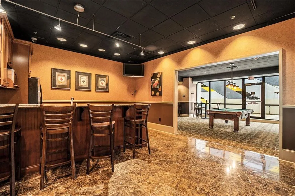 Community Room  with Billard table