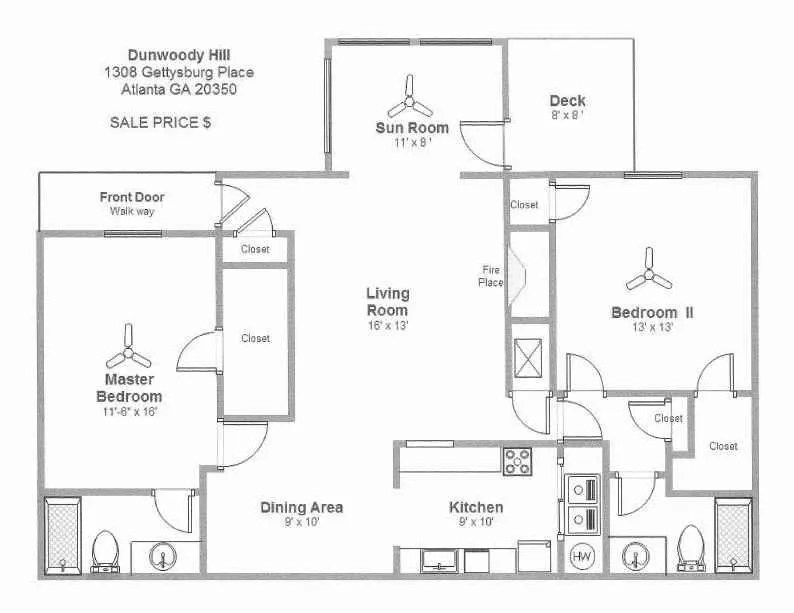 1308 Gettysburg Place Unit 1308, Atlanta, Georgia 30350, 2 Bedrooms Bedrooms, ,2 BathroomsBathrooms,Residential,Sold,1308 Gettysburg Place Unit 1308,5919343