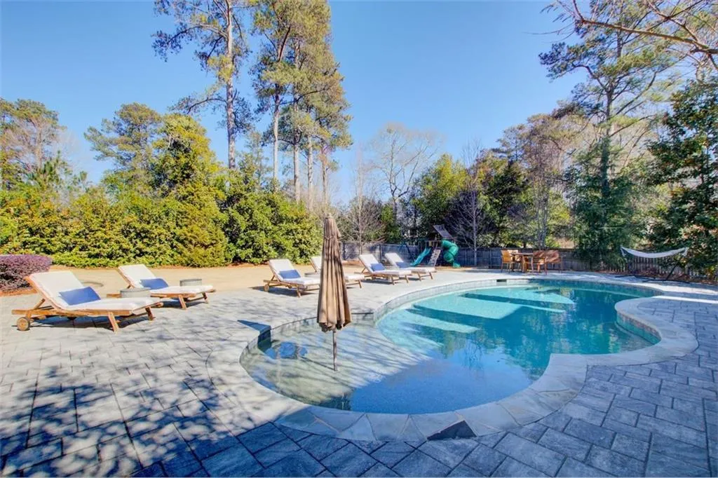 Relax by your heated pool