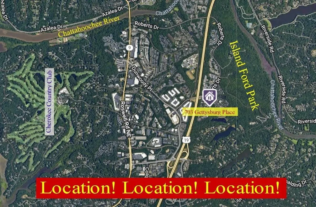 Walking Distance To The Island Ford Park.