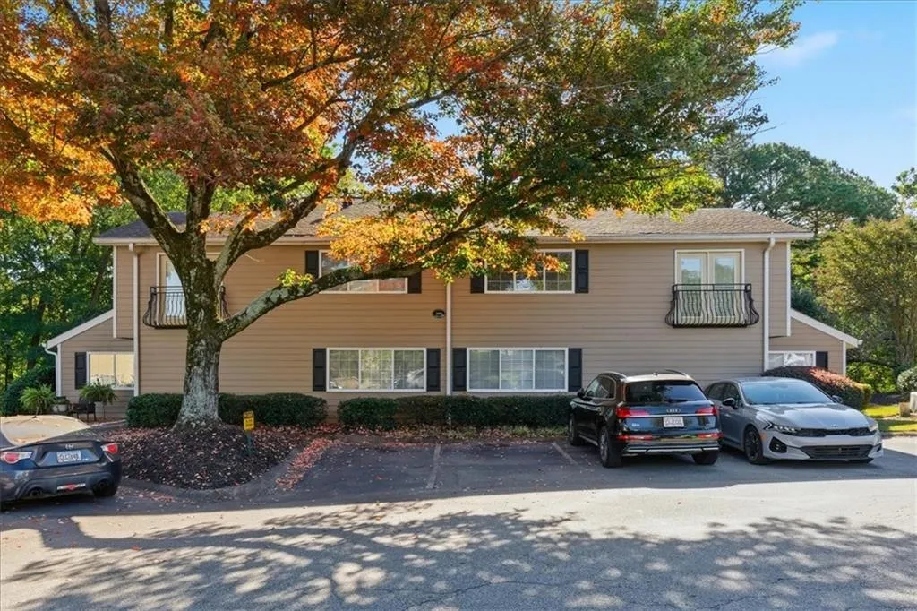 Unit 303 is to the right hand side of building 300.