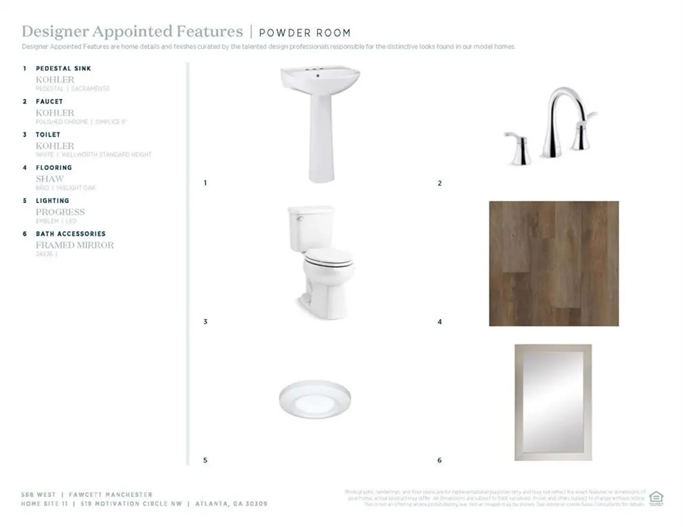 Thoughtful Designer Appointed Collections by Toll Brothers' Design Experts