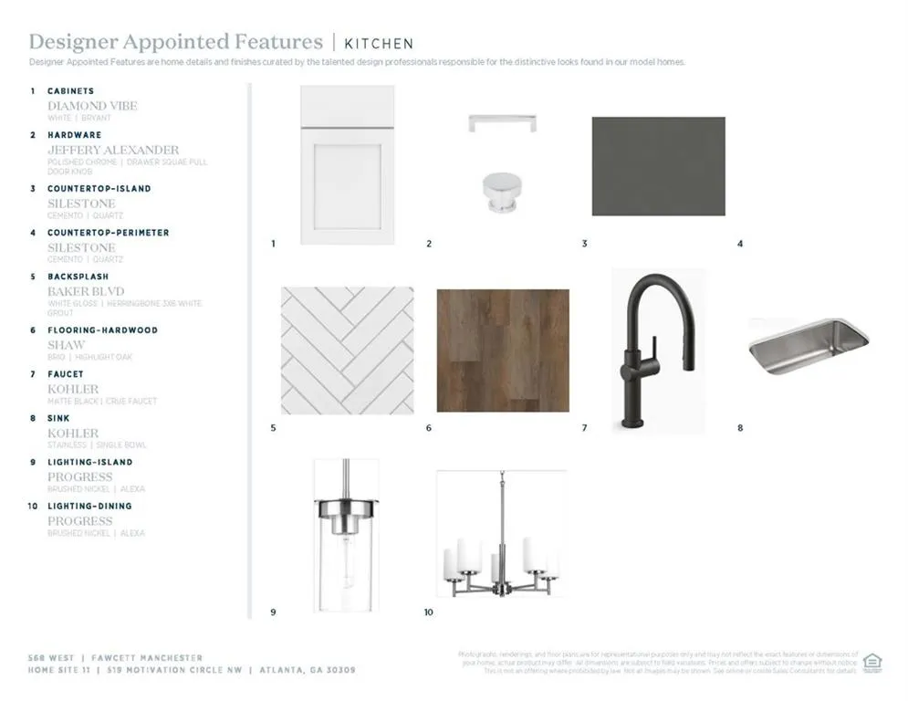 Thoughtful Designer Appointed Collections by Toll Brothers' Design Experts